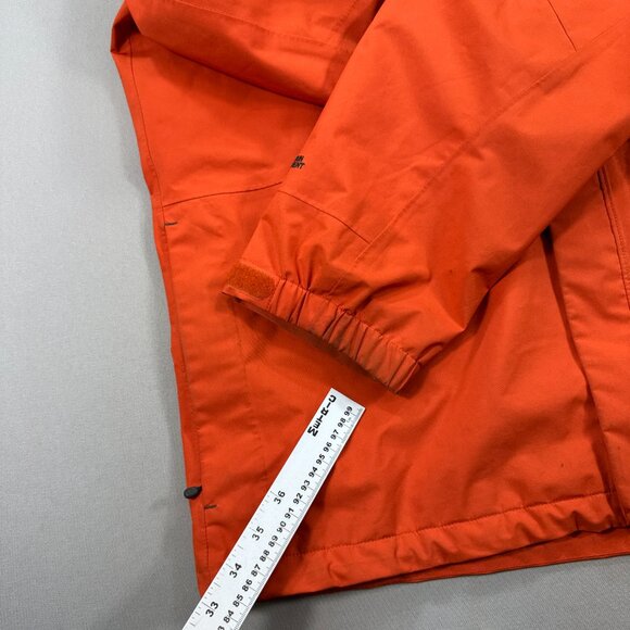 Mountain Equipment Co-op Ecostorm Jacket Hooded Men's XL Orange Lined - Picture 8 of 8